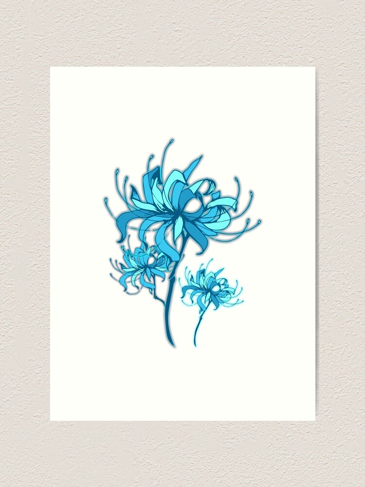 Blue deals spider lily