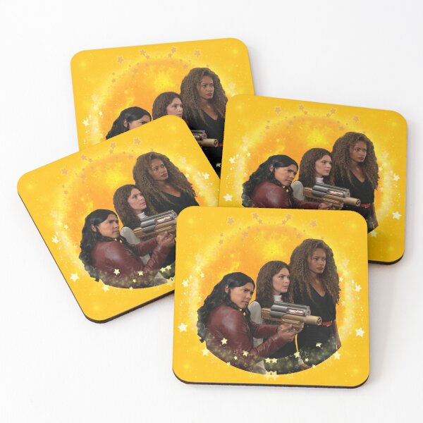 Item preview, Astra Spooner & Gideon yellow background designed and sold by dutchchu.