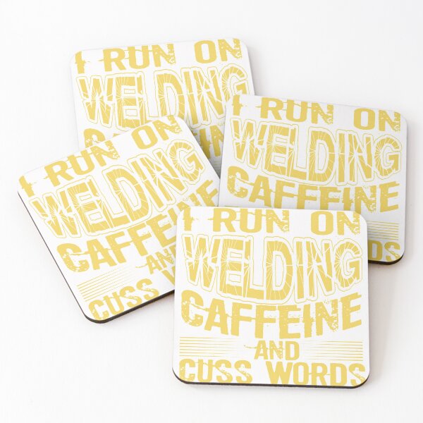 Item preview, I Run On Welding Caffeine And Cuss Wrods designed and sold by hintprint.