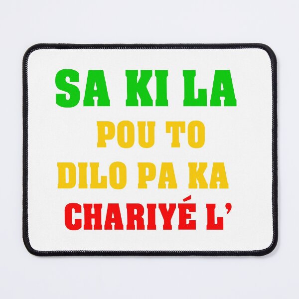 Item preview, Sa ki la pou to dilo pa ka chariyé the designed and sold by CLACUSDES45.