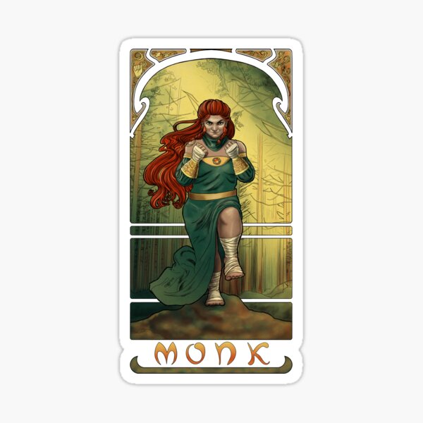 La Moine - The Monk Sticker