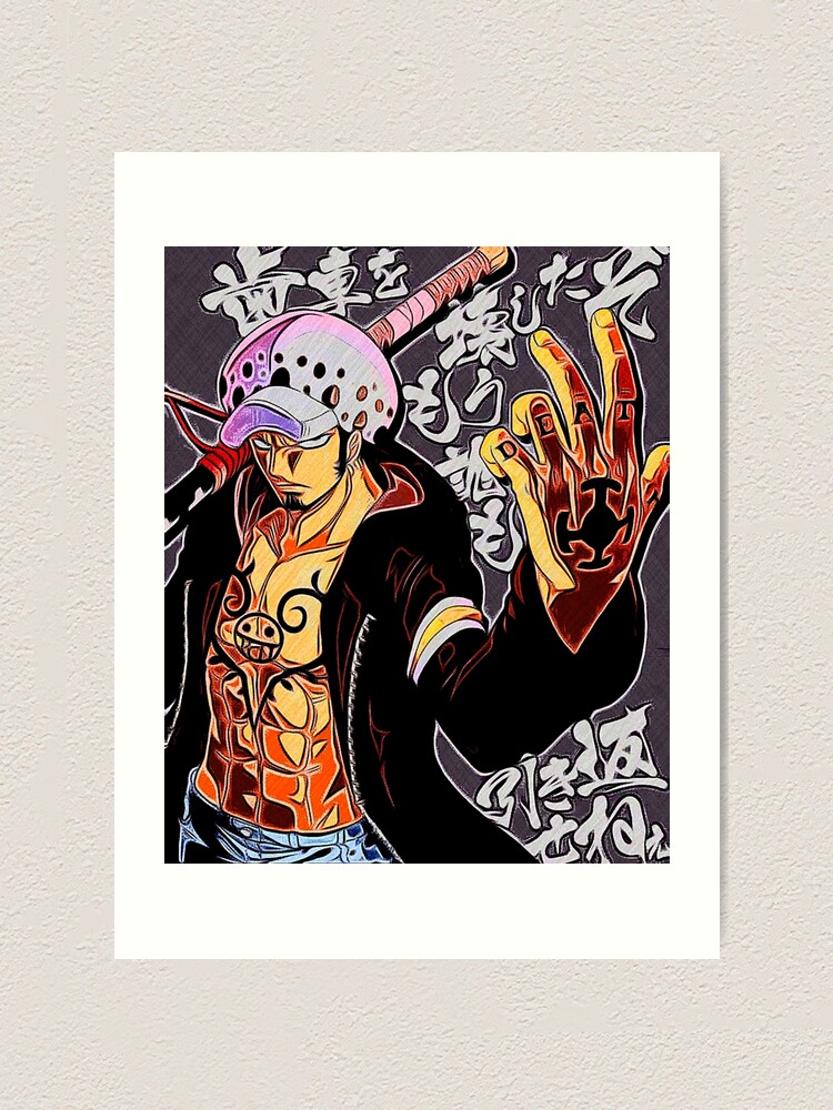 Trafalgar D. Water Law / OP OP No Mi (Gura Gura No.mi ) / Robin Devil Fruit  / Sweatshirt and Sweaters and Hoodie and Magnet Stickers and Posters.  Poster for Sale by ZaqGum