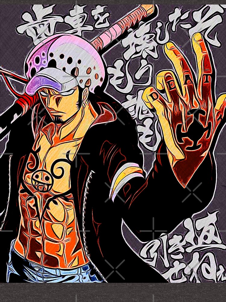 Trafalgar D. Water Law / OP OP No Mi (Gura Gura No.mi ) / Robin Devil Fruit  / Sweatshirt and Sweaters and Hoodie and Magnet Stickers and Posters.  Poster for Sale by ZaqGum