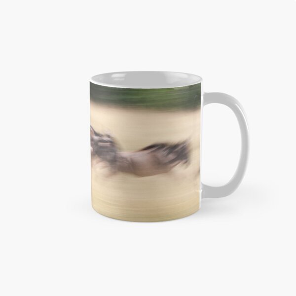 Item preview, Wildebeest fleeing during the great migration designed and sold by Ingo Gerlach.