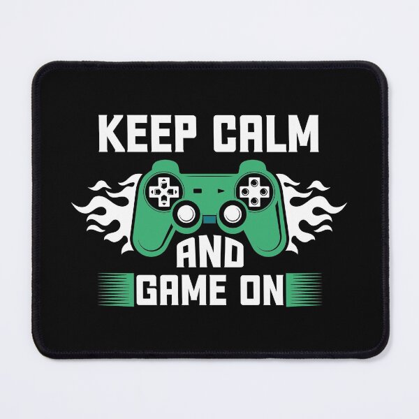 Item preview, Keep Calm and Game On designed and sold by BuxomBabe21.