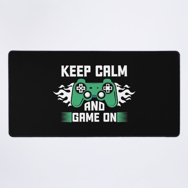 Item preview, Keep Calm and Game On designed and sold by BuxomBabe21.