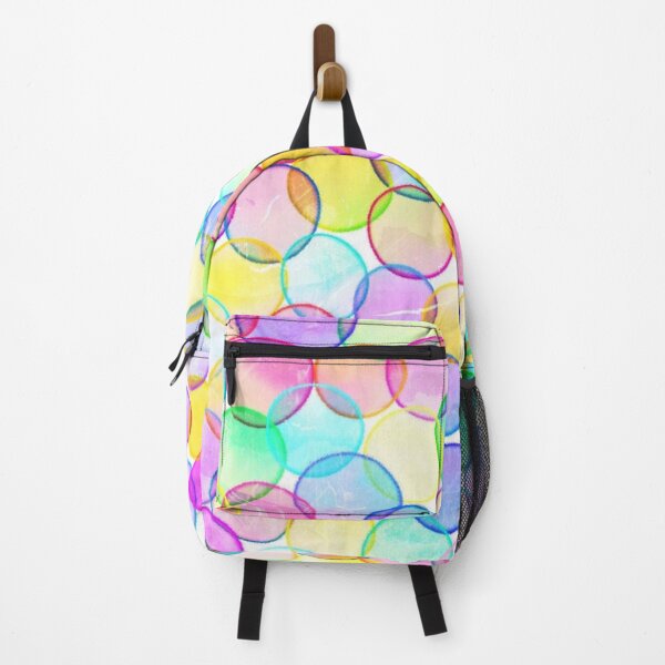 Item preview, Transparent rainbow circle pattern designed and sold by NoahDea.