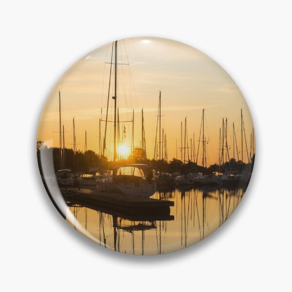 Item preview, Gold Summer Sunshine - Sundowner Time at the Dock designed and sold by Georgia Mizuleva.