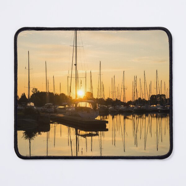 Item preview, Gold Summer Sunshine - Sundowner Time at the Dock designed and sold by Georgia Mizuleva.