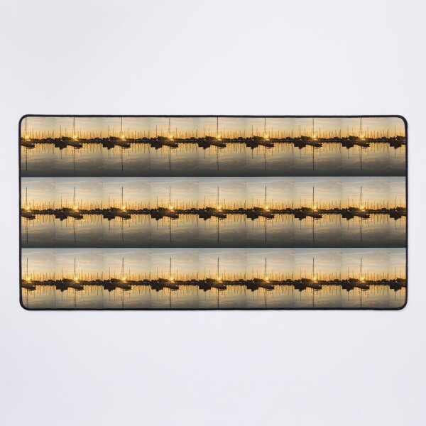 Item preview, Gold Summer Sunshine - Sundowner Time at the Dock designed and sold by Georgia Mizuleva.