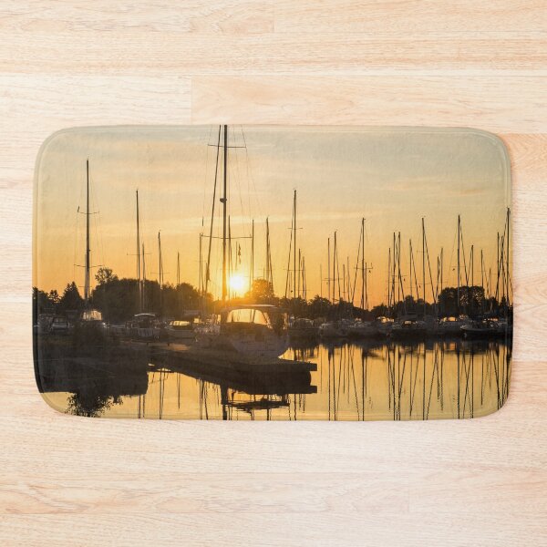 Item preview, Gold Summer Sunshine - Sundowner Time at the Dock designed and sold by Georgia Mizuleva.