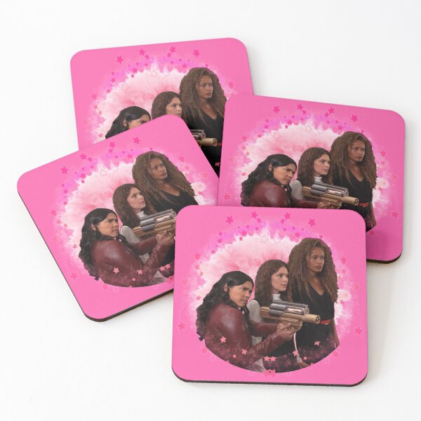 Item preview, Astra Spooner & Gideon pink background designed and sold by dutchchu.
