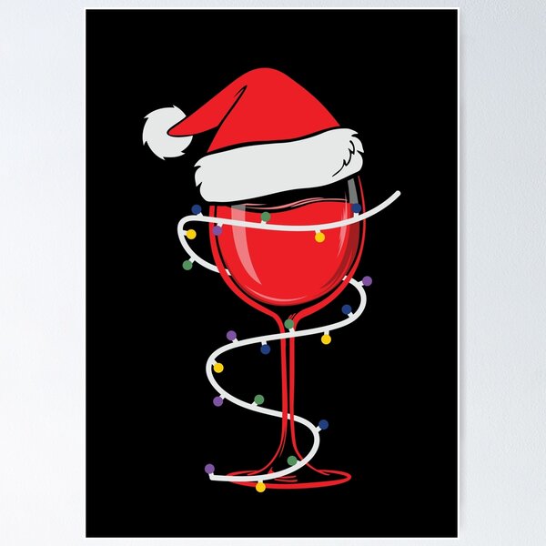 Item preview,  Funny Wine Drinking Glasses Christmas Tree | Wine Alcohol Lover designed and sold by Apoorv Choudhary.