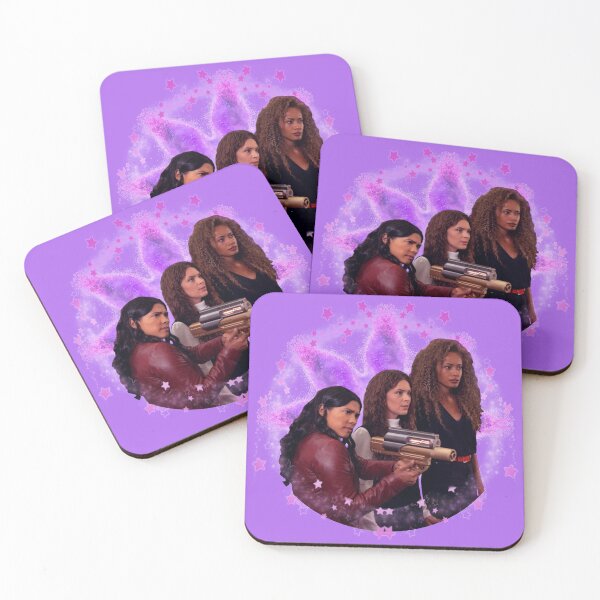 Item preview, Astra Spooner & Gideon purple background designed and sold by dutchchu.