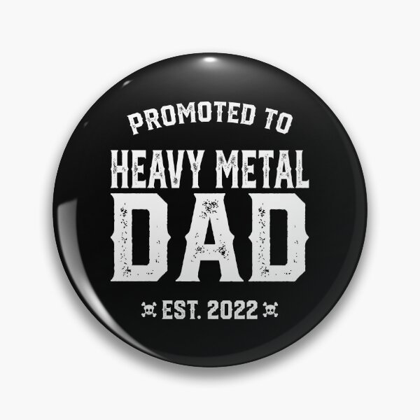 Item preview, Promoted To Heavy Metal Dad 2022 designed and sold by playloud.