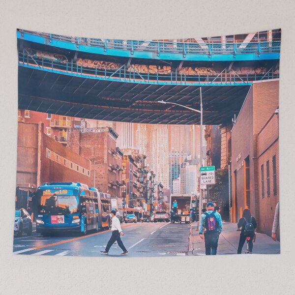 Item preview, Manhattan Streets, New York designed and sold by Sofia-Draws.