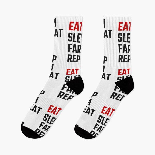 Item preview, eat (RED) sleep farm repeat    designed and sold by ArtCrist.