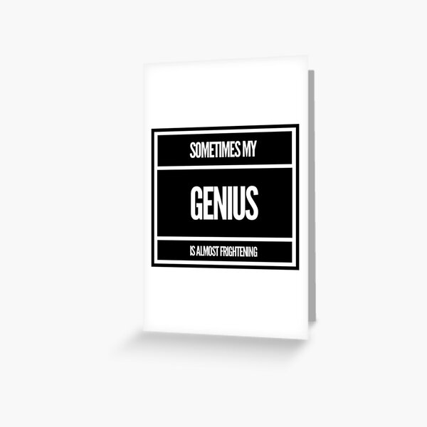 Item preview, Genius   designed and sold by ArtCrist.