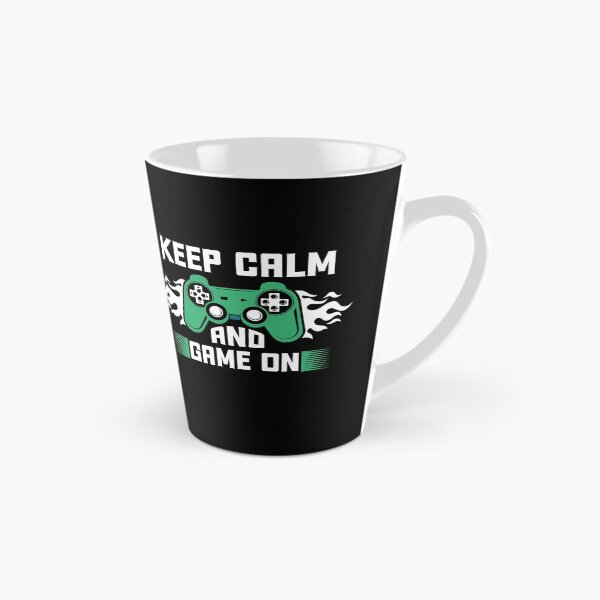 Item preview, Keep Calm and Game On designed and sold by BuxomBabe21.