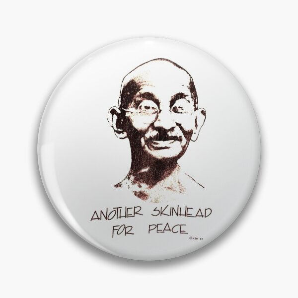 Item preview, 1980_s Another Skinhead For Peace   designed and sold by RootinTootinTee.