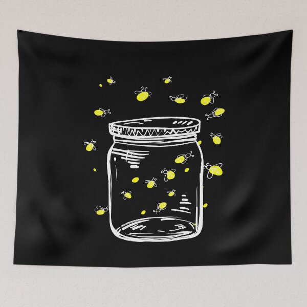 Item preview, Fireflies Glas Jar Firefly designed and sold by MooonTees.
