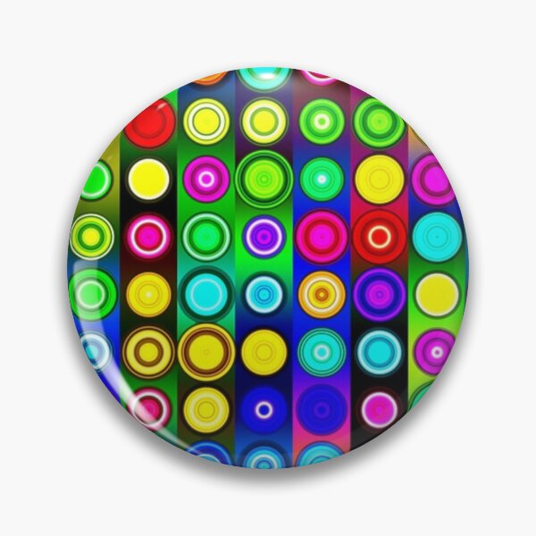 Item preview, Gaming colorful neon circles designed and sold by NoahDea.