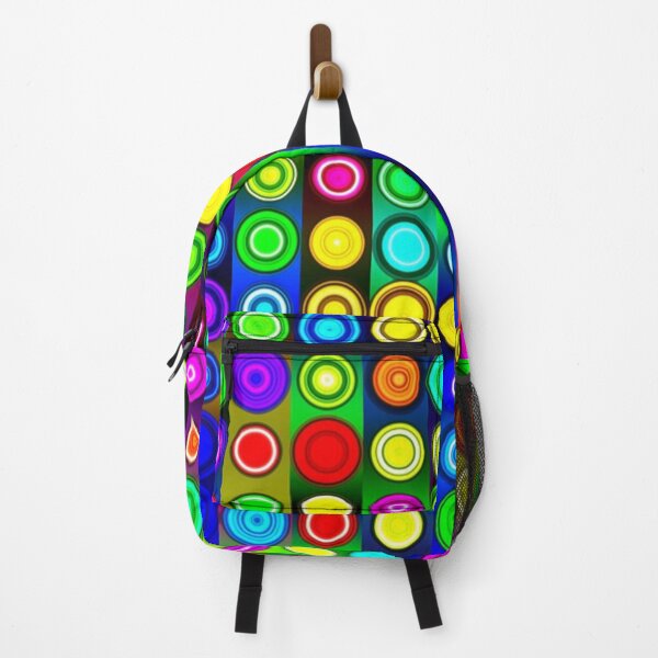 Item preview, Gaming colorful neon circles designed and sold by NoahDea.