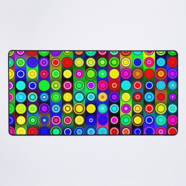 Item preview, Gaming colorful neon circles designed and sold by NoahDea.