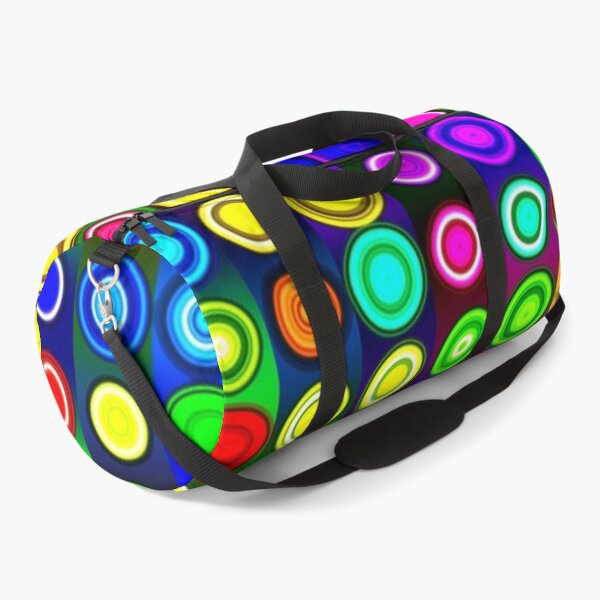 Item preview, Gaming colorful neon circles designed and sold by NoahDea.