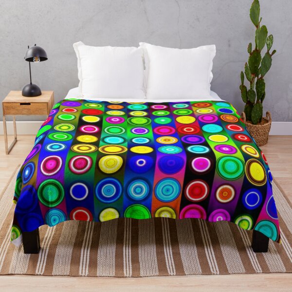 Item preview, Gaming colorful neon circles designed and sold by NoahDea.