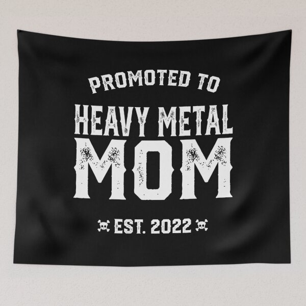 Item preview, Promoted To Heavy Metal Mom 2022 designed and sold by playloud.