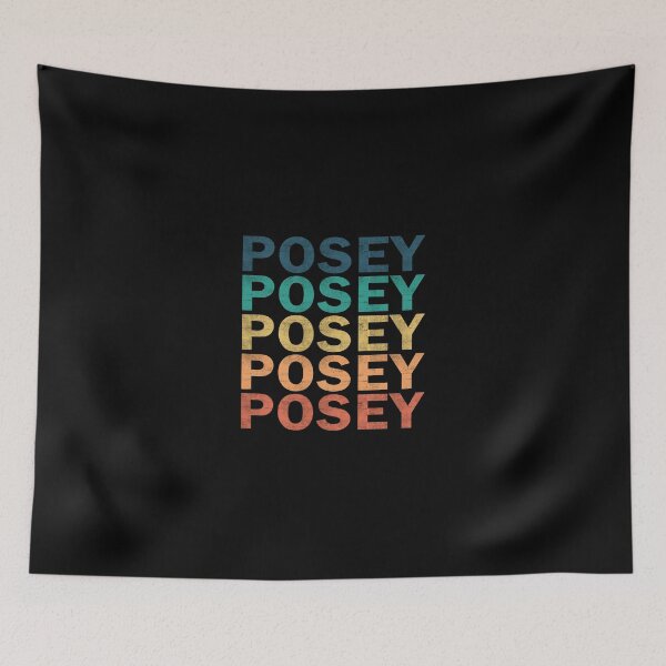 Item preview, Posey Name T Shirt - Posey Vintage Retro Posey Name Gift Item Tee designed and sold by mackpatsy.