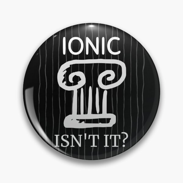 Item preview, Ionic Funny Ancient Greece Architecture funny meme design designed and sold by ClassicalGreece.
