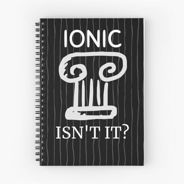 Item preview, Ionic Funny Ancient Greece Architecture funny meme design designed and sold by ClassicalGreece.