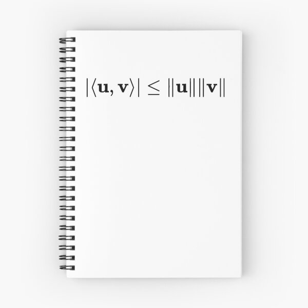 Item preview, Cauchy-Schwarz inequality, math fundamentals designed and sold by NoetherSym.