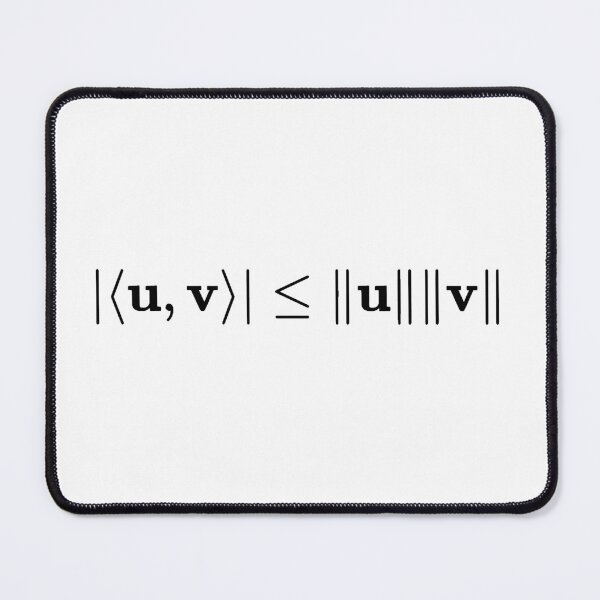 Item preview, Cauchy-Schwarz inequality, math fundamentals designed and sold by NoetherSym.
