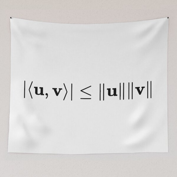 Item preview, Cauchy-Schwarz inequality, math fundamentals designed and sold by NoetherSym.