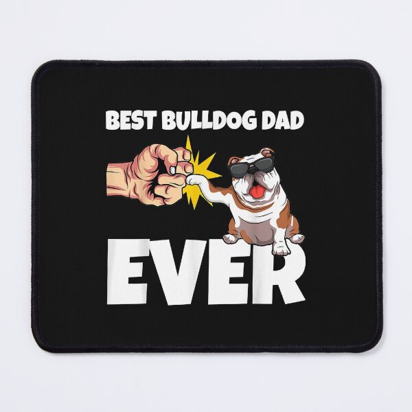 Item preview, Best Bulldog Dad Ever Funny English Bulldog Dog Gift designed and sold by Melle123234.