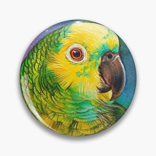 Item preview, "Amazon Parrot" designed and sold by Elena Kolotusha.