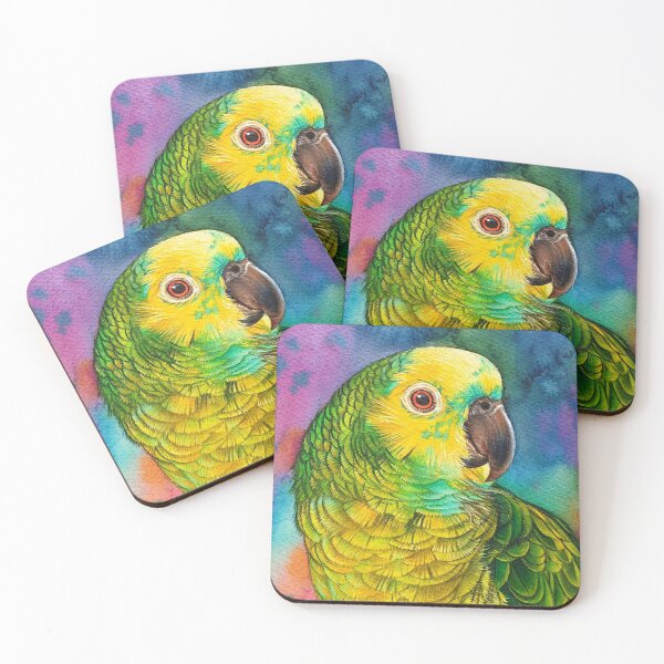 Item preview, "Amazon Parrot" designed and sold by Elena Kolotusha.
