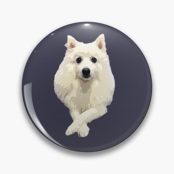 Item preview, Japanese Spitz Cute Leg Cross  designed and sold by Elarex.