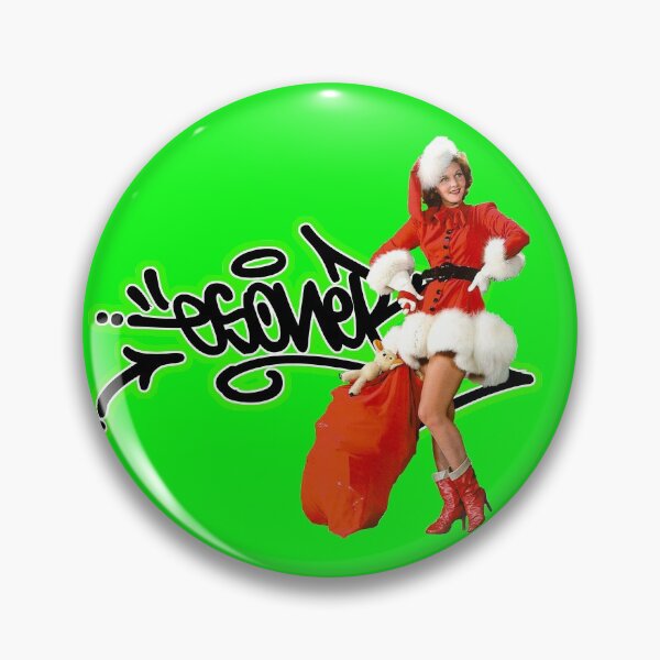 Item preview,  PIN UP CHRISTMAS ESONER TAG URBAN GRAFFITI STREET STYLE  designed and sold by GraffitiBomberZ.