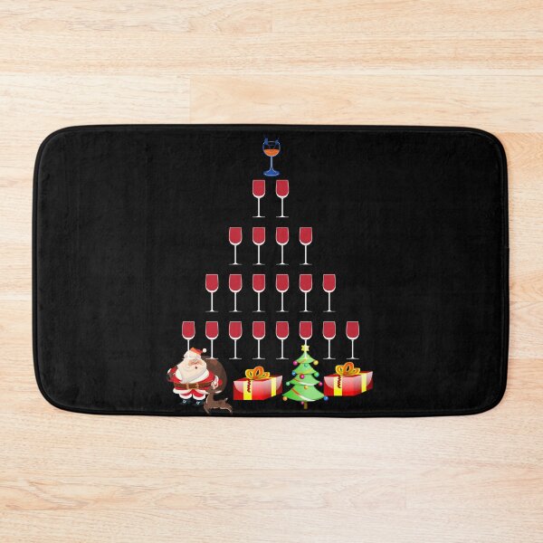 Item preview, Funny Wine Drinking Glasses Christmas Tree | Wine Alcohol Lover designed and sold by Apoorv Choudhary.