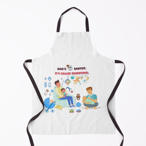 Item preview, Dad's Don't Babysit.  It's called PARENTING. designed and sold by Marwad Haveli.