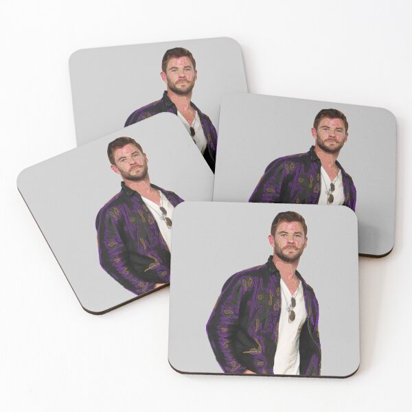 Item preview, Chris Hemsworth illustrative portrait  designed and sold by MarioColtello.