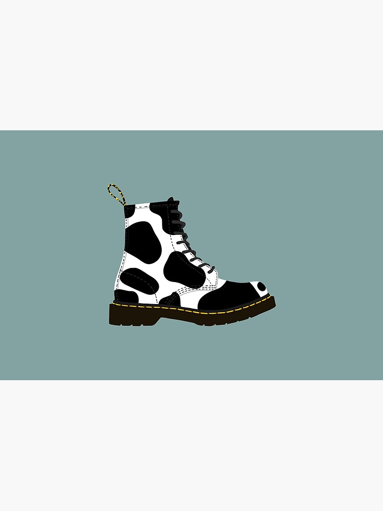Doc Martens - Cow Print  Zipper Pouch for Sale by RootinTootinTee