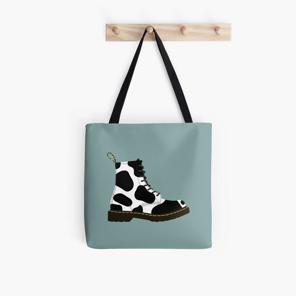 Doc Martens - Cow Print  Zipper Pouch for Sale by RootinTootinTee