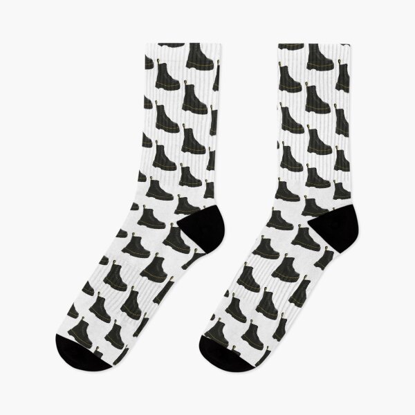 Aperçu de l'œuvre Illustration de la botte Doc Martens créée et vendue par RootinTootinTee.