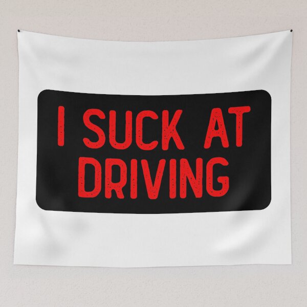 Item preview, I Suck At Driving Funny Biker designed and sold by Sour Soul.