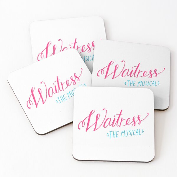 Item preview, waitress the musical logo designed and sold by Backstage by Leyzel.